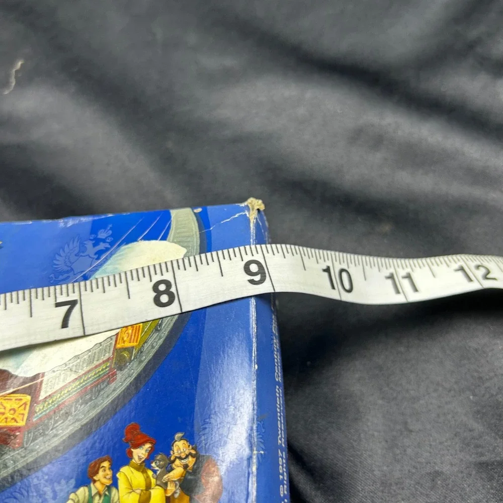 Vintage 1997 Anastasia Movie Train Set 20th Century Fox Equity Marketing Blue